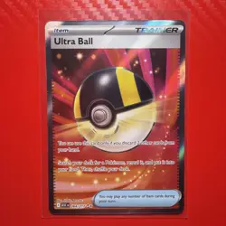 Ultra Ball 264/217 Ultra Rare Full Art - Pokemon TCG Ascended Heroes - NM - Image 1