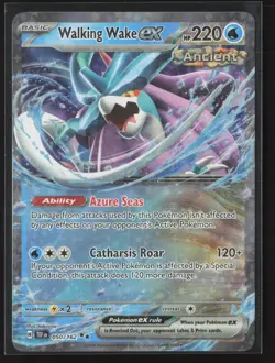 Walking Wake ex 050/162 Double Rare Temporal Forces Pokemon Near Mint - Image 1