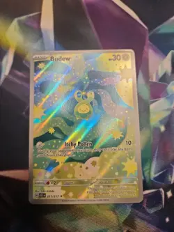 Pokemon Ascended Heroes Budew 221/217 Illustration Rare NM Pack Fresh 🔥 - Image 1