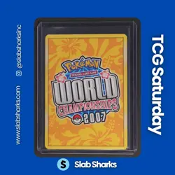 2007 POKEMON WORLD CHAMPIONSHIPS DECKS TOM ROOS #92/108 ABSOL EX - Image 2