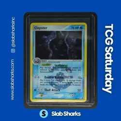 2004 POKEMON EX FIRERED & LEAFGREEN #20/112 CLOYSTER REVERSE HOLO - Image 1