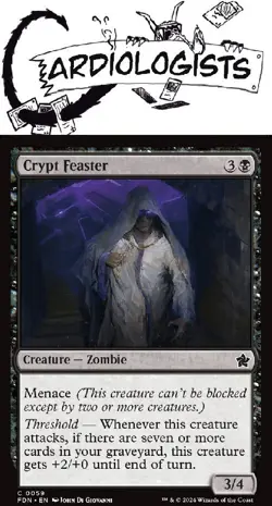 Crypt Feaster 0059 | Magic the Gathering MTG | Foundations | Common | NM - Image 1