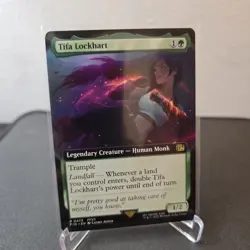 MTG Tifa Lockhart 473 Extended Art Regular Rare Final Fantasy FIN - Image 1