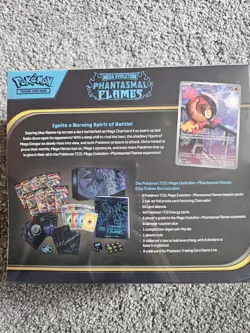 Pokemon Mega Evolution Phantasmal Flames Elite Trainer box ETB Factory Sealed - Image 3