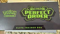 Pokemon TCG: Mega Evolution Perfect Order Elite Trainer Box (ETB) Factory Sealed - Image 5