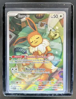 2023-25 Pokemon SV Black Star Promos Eevee #173 - Image 1