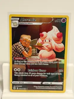 Alcremie TG08 NEAR MINT Brilliant Stars Trainer Gallery TG30 Holo Pokemon - Image 2