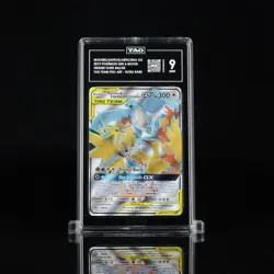 Pokemon TCG Moltres Zapdos Articuno GX 66/68 Full Art Hidden Fates PSA/TAG 9 - Image 1