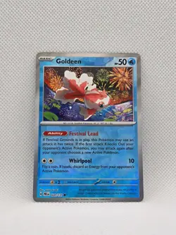 Goldeen Master Ball Holo 020/131 Pokemon Sv: Prismatic Evolutions - Image 1