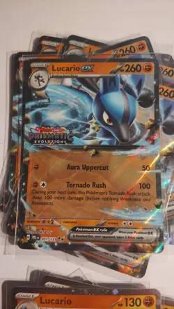 Pokemon Prismatic Stamped Promos Lucario ex/Lucario/Tyranitar ex/Tyranitar *NM* - Image 5