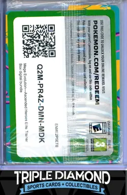 2026 Pokemon Ascended Heroes BSP #031 N's Zekrom Sealed ETB Promo V673 - Image 2
