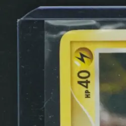 2007 POKEMON DIAMOND & PEARL MYSTERIOUS TREASURES #93/123 PICHU - Image 3