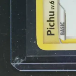 2007 POKEMON DIAMOND & PEARL MYSTERIOUS TREASURES #93/123 PICHU - Image 4