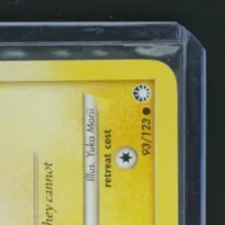 2007 POKEMON DIAMOND & PEARL MYSTERIOUS TREASURES #93/123 PICHU - Image 5