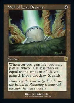 Well of Lost Dreams - Retro Frame The Brother's War Retro Artifacts NM MTG - Image 1