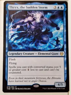 Thryx, the Sudden Storm - Theros: Beyond Death - Magic the Gathering MTG Nice! - Image 1