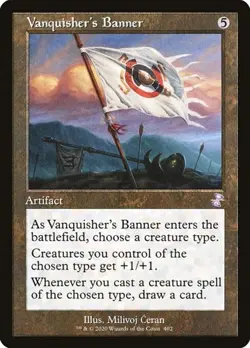 Vanquisher's Banner Time Spiral Remastered NM MTG - Image 1