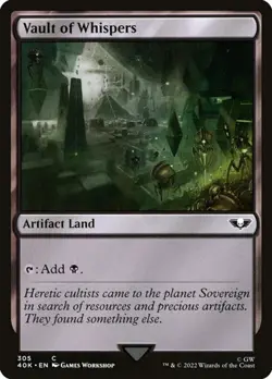 Vault of Whispers Warhammer 40,000 NM MTG - Image 1