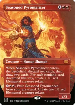 Seasoned Pyromancer - Extended Art 2XM NM MTG - Image 1