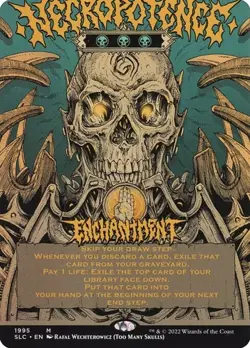 Necropotence - Extended Art SLD NM MTG - Image 1