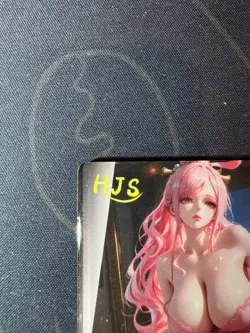 Goddess Shirahoshi Pink Lady Thick Card Sexy Waifu Doujin One Piece Full Art - Image 2