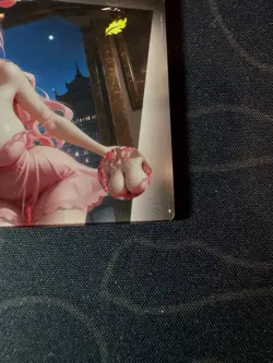 Goddess Shirahoshi Pink Lady Thick Card Sexy Waifu Doujin One Piece Full Art - Image 4