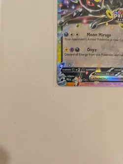 Pokemon TCG Umbreon EX Prismatic Evolutions Stamped Promo Card 060/131 NM - Image 4