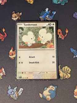 Pokemon Cards Tandemaus 167/193 Cosmos Holo Collection Promo - (NM) - Image 1