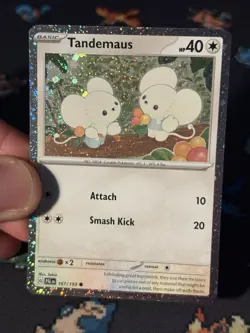 Pokemon Cards Tandemaus 167/193 Cosmos Holo Collection Promo - (NM) - Image 2