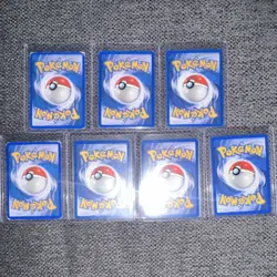 Pokemon Wizards of the Coast Vintage Card Lot 7 Cards - Image 2