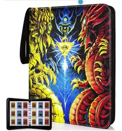 Card Binder Y-G-O Trading Cards 990 Pockets - Image 1