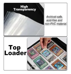 Card Binder Y-G-O Trading Cards 990 Pockets - Image 2