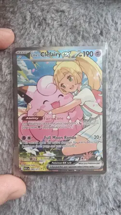 Lillie's Clefairy EX Special Illustration Rare 280/217 Pokemon Card Mint - Image 1