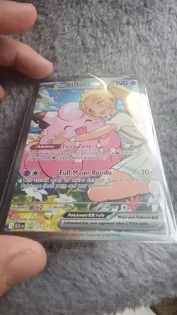 Lillie's Clefairy EX Special Illustration Rare 280/217 Pokemon Card Mint - Image 3