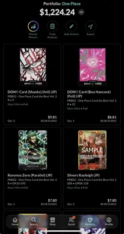 One piece card lot - Image 1