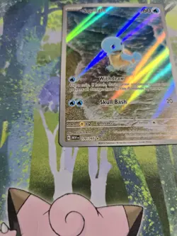 Squirtle 170/165 Sv: Scarlet & Violet 151 Illustration Rare Holo Pokemon Card #2 - Image 3