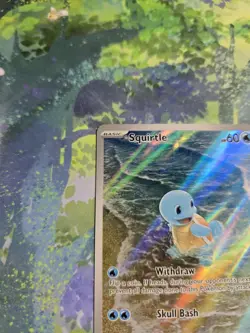 Squirtle 170/165 Sv: Scarlet & Violet 151 Illustration Rare Holo Pokemon Card #2 - Image 4