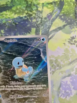 Squirtle 170/165 Sv: Scarlet & Violet 151 Illustration Rare Holo Pokemon Card #2 - Image 5