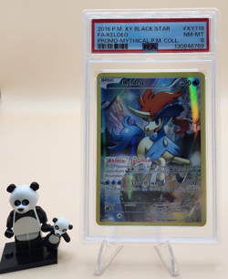 PSA 8 Keldeo Full Art Promo Mythical Collection XY 2016 Pokemon Card #XY118 - Image 1
