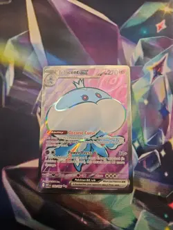 NM Jellicent ex 160/086 White Flare Ultra Rare Pokemon Card - Image 1