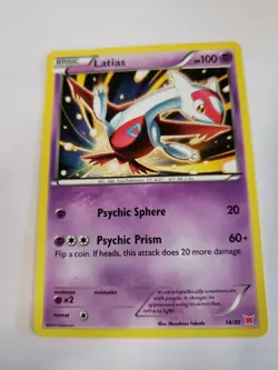 Latias 14/30 MP XY Trainer Kit Latias - Pokemon Card - Image 1