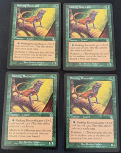 4 x Basking Rootwalla / Wurzeleidechse - TORMENT - englisch ** Playset ** - Image 1