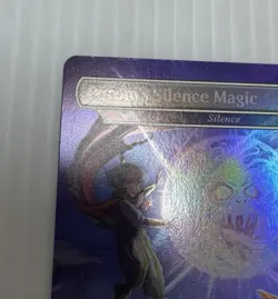 Porom's Silence Magic - Silence Rainbow Foil Secret Lair Drop Foil Final Fantasy - Image 4