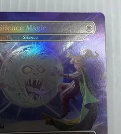 Porom's Silence Magic - Silence Rainbow Foil Secret Lair Drop Foil Final Fantasy - Image 5