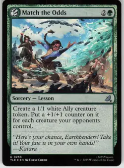 MTG Match the Odds Foil NM Avatar: The Last Airbender: Eternal-Legal Magic 253 - Image 1