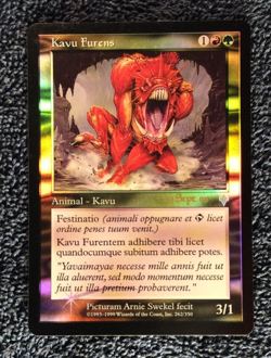 RAGING KAVU foil Promo Latin Invasion Magic the Gathering Unplayed Near Mint - Image 1