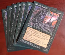 HYMN TO TOURACH x4 mtg LP Fallen Empires 4 Common Quinton Hoover Art - Image 1