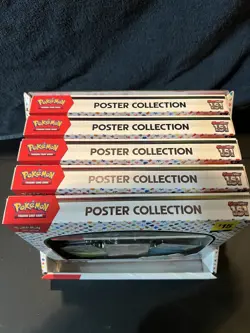 Pokemon TCG Scarlet & Violet 151 Poster Collection 3 Pack Promo Booster Sealed - Image 3