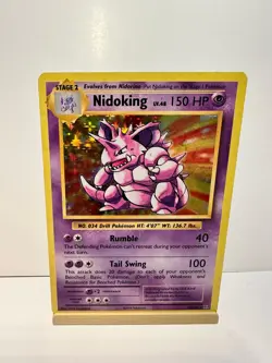 Nidoking 45/108 Holo Rare Evolutions Pokemon Near Mint - Image 1