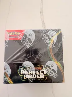 Pokemon Mega Evolution Perfect Order Booster Box Sealed - Image 1